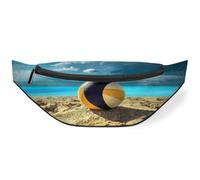 Marsupio da beach volley per donne, uomini, ragazze, ragazzi, bambini, pallavolo, sport, marsupio, marsupio, borsa da cintura per viaggi, sport, corsa, Colore, M