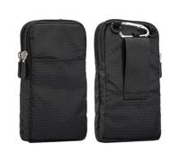 Marsupio da Cintura Cellulare Uomo, Borsa Porta Cellulare Tracolla da Donna, Nylon Porta Cellulare Uomo da Tracolla Custodia Cintura Viaggio Portafoglio Portatelefono con Moschettone Borse a spalla