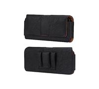 Marsupio da Cintura in Pelle Uomo Cellulare, Telefono Sacchetto Clip da Cintura Piccolo, Uomo Borsello Porta Cellulare Fondina da Clip Cintura Campeggio Portamonete Marsupio Pochette con Passante
