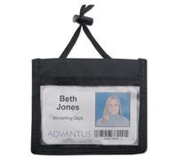 Marsupio da collo orizzontale Advantus per ID/convenzione (AVT75452)