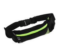 Marsupio da Corsa Antitaccheggio in Nailon Nero | Design Ergonomico Unisex, per Camminate e Attività All'aperto, Cintura Sportiva Regolabile