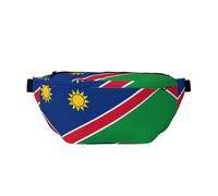 Marsupio da corsa con bandiera della Namibia, supporto per telefono senza rimbalzo, per palestra, impermeabile, con tracolla regolabile