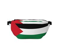 Marsupio da corsa con bandiera dello Stato della Palestina, supporto per telefono senza rimbalzo, per palestra, impermeabile, con tracolla regolabile