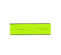 Marsupio da corsa da donna da uomo marsupio multifunzione invisibile da corsa marsupio portatile da viaggio all'aperto borsa sportiva, Giallo, M