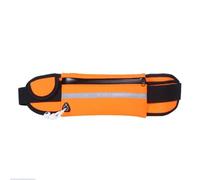 Marsupio da corsa, unisex, multifunzionale, con porta bottiglia d'acqua, custodia portatile per maratona, ciclismo e sport all'aria aperta, Arancione, One Size, Stile unico