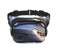 Marsupio da crociera con navi da crociera, regolabile, grande, da viaggio, unisex