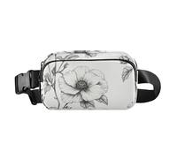 Marsupio da donna a tracolla multiuso Marsupio marsupio Croose Body Purse per corsa, rustico narciso giallo, Colore 16, 1 Size