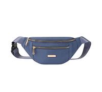 Marsupio da donna alla moda, con cinghia regolabile per viaggiare, Blu, 30 cmx14 cmx7 cm, come descrizione