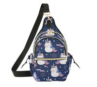 Marsupio da donna alla moda per ragazzi da viaggio,Incontri 7 luglio Unicorni stelle blu