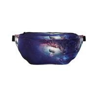 Marsupio da donna con stampa astratta dell'universo essenziale, grande borsa a tracolla da viaggio per escursionismo, facile da trasportare