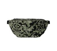 Marsupio da donna con stampa di denaro e simbolo del dollaro, grande marsupio da viaggio per escursionismo e viaggi, facile da trasportare