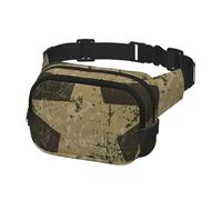 Marsupio da donna e uomo, borsa a tracolla per viaggi, corsa, marsupio, ali dell'esercito militare, bandiera americana