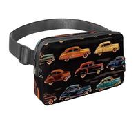 Marsupio da donna e uomo, impermeabile, a tracolla, con cinghia regolabile, per corsa, allenamento, viaggi, farfalle, margherite, fiori, Multicolore 5., Taglia unica, Organizer per borse