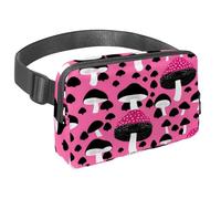 Marsupio da donna e uomo, impermeabile, a tracolla, con cinghia regolabile, per corsa, allenamento, viaggi, zampe di gatto, Multicolore 17, Taglia unica, Organizer per borse