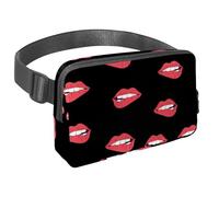 Marsupio da donna e uomo, impermeabile, a tracolla, con cinghia regolabile, per corsa, allenamento, viaggi, margherita, Multicolore 15., Taglia unica, Organizer per borse