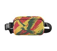 Marsupio da donna e uomo, impermeabile, con cinghia regolabile, per viaggi, vacanze, corsa, Esercito nazionale del Giorno dei veterani della guerra del Vietnam, uccello, 1 size