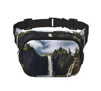 Marsupio da donna e uomo, piccolo marsupio alla moda a tracolla, leggero, marsupio da montagna e cascata, per corsa, allenamento, escursionismo, viaggi