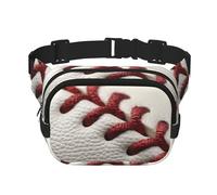 Marsupio da donna in pizzo da baseball, impermeabile, regolabile, alla moda, casual, a tracolla, per corsa, allenamento, escursionismo, viaggi, nero, taglia unica, Nero , Taglia unica