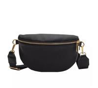 Marsupio da Donna Marsupio da donna in pelle Marsupio da Cintura (Colore : Schwarz, Size : 24x15cm)