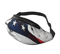 Marsupio da donna Mem Fashion Marsupio a tracolla con bandiera degli Stati Uniti Marsupio con cinghia regolabile