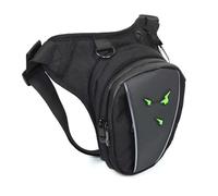 Marsupio Da Esterno Per Equitazione Multifunzione Per Moto Con Gamba Cadente Fianchi E Sedere Sella Borsa portautensili moto(Green)