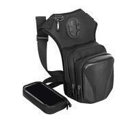 Marsupio da gamba a goccia, impermeabile, da uomo, con cinghia regolabile in vita, strumento da ciclismo per attrezzi, equitazione e uso quotidiano, 53,3 cm, Refer to description, Unisex