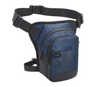 Marsupio Da Gamba Borsa da gamba for moto Guscio rigido Borsa laterale for gamba a caduta for moto Borsa for cellulare impermeabile espandibile Accessori for moto Marsupio Gamba Moto(Blue-01)