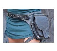 Marsupio Da Gamba Borsa da gamba tascabile Borsa da cavaliere for motociclista Borsa for rivetti da esterno for uomo e donna Marsupio in similpelle Marsupio Gamba Moto(02)