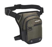 Marsupio Da Gamba Borse for gambe a caduta Borsa rigida for moto con gamba a caduta Borsa laterale impermeabile for cellulare for ciclismo all'aperto Marsupio Gamba Moto(Green)