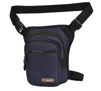 Marsupio Da Gamba Borse for gambe a caduta Borsa rigida for moto con gamba a caduta Borsa laterale impermeabile for cellulare for ciclismo all'aperto Marsupio Gamba Moto(Blue-01)