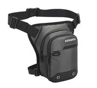 Marsupio Da Gamba Borse for gambe a caduta Borsa rigida for moto con gamba a caduta Borsa laterale impermeabile for cellulare for ciclismo all'aperto Marsupio Gamba Moto(Grey)