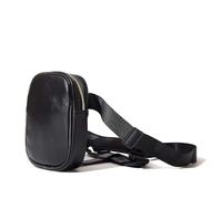 Marsupio da gamba con imbracatura da coscia, marsupio in pelle PU di grande capacità, marsupio da donna, Nero , moderno