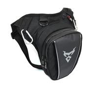 Marsupio Da Gamba Marsupio da gamba for moto in nylon impermeabile Marsupio da equitazione for motociclista Marsupio da cintura Marsupio Gamba Moto(Gray)