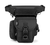 Marsupio Da Gamba Marsupio da uomo in vita, marsupio da gamba, motociclista, fotocamera, viaggio sportivo, marsupio da uomo, cintura for coscia Marsupio Gamba Moto(Noir)