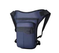 Marsupio Da Gamba Uomo Marsupio Impermeabile da Coscia Marsupio Marsupi da Viaggio for Moto da Esterno a Tracolla Cintura da Viaggio Marsupio Gamba Moto(Blue)