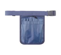 Marsupio da infermiera da donna, con tasche multiple, grembiule da infermiera, forbici e altri accessori, blu navy, moderno