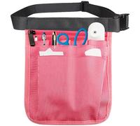 Marsupio da infermiera da donna, con tasche multiple, grembiule da infermiera, forbici e altri accessori, rosa, moderno