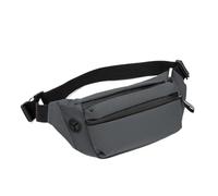 Marsupio Da Uomo All'Aperto,Marsupio Sportivo Marsupio da uomo Sport all'aria aperta Corsa da ciclismo Marsupio Marsupio moda maschile Borsa a tracolla da viaggio Borse for telefono (Color : GRAY)
