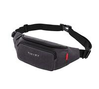 Marsupio da uomo casual da uomo a tracolla marsupio marsupio per soldi telefono marsupio hip bag, grigio, as the pic show