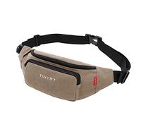 Marsupio da uomo casual da uomo a tracolla marsupio marsupio per soldi telefono marsupio hip bag, Marrone, as the pic show