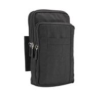 Marsupio da Uomo Cintura multistrato da appendere, piccola borsa da escursionismo for esterni per Sport, Campeggio(Schwarz)