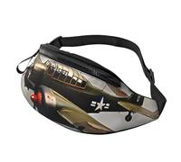 Marsupio da uomo e da donna, impermeabile, sportivo, alla moda, con cinghia regolabile, per viaggi ed escursioni