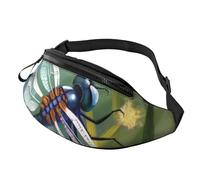 Marsupio da uomo e da donna, impermeabile, sportivo, alla moda, con tracolla regolabile, grande, per viaggi ed escursioni