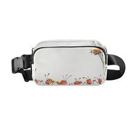 Marsupio da uomo e da donna, multiuso, da viaggio, essenziale per escursioni, Formiche rosse che trasportano cibo, 1 size