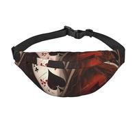 Marsupio da uomo e donna, marsupio alla moda, per tutto il mondo, con cinghia regolabile, borsa da petto impermeabile per viaggi, escursionismo, sport, nero, taglia unica, nero, taglia unica, taglia