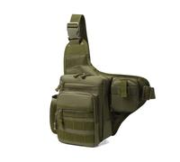 Marsupio da uomo, marsupio tattico da escursionismo, marsupio da pesca(Army Green)
