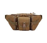 Marsupio da uomo per bambini, regolabile, con tracolla, per pesca, ciclismo, viaggi, piccole donne, cachi, Taglia unica, Zaini