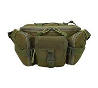 Marsupio da uomo per bambini, regolabile, con tracolla, per pesca, ciclismo, viaggi, piccole donne, Verde, Taglia unica, Zaini