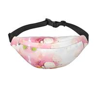 Marsupio da viaggio alla moda in carta frammento di colore, adatto per sport, corsa, ciclismo, viaggi, pesca, ragazzi grande borsa a tracolla