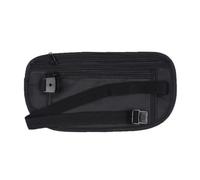 Marsupio da viaggio invisibile Impermeabile Bicicletta Running Jogging Cintura Sportiva Passaporto Money Pack Borse Donne Uomini Palestra Accessori, Nero , 5 pz